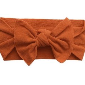 NWOT Baby Bling Pumpkin Knot